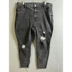 Old Navy Jeans Women's 18 Rockstar High Rise‎ Super Skinny Distressed